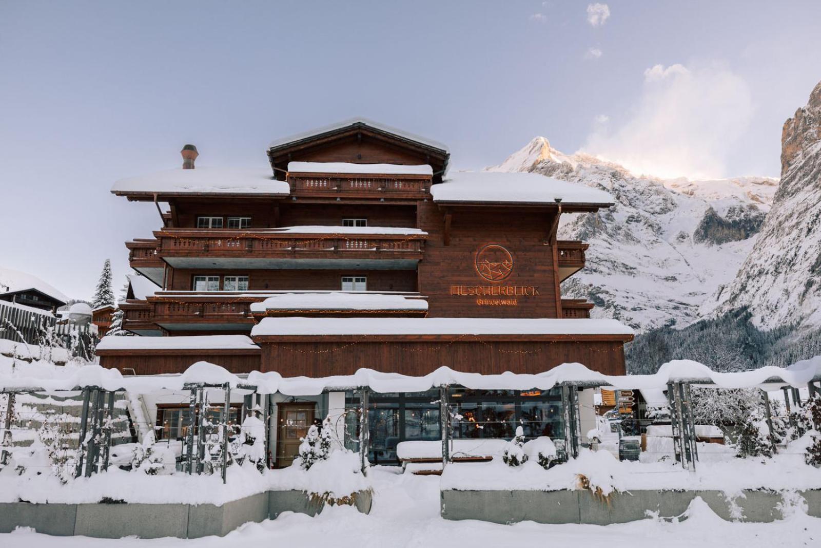 Hotel Fiescherblick Grindelwald Eksteriør bilde